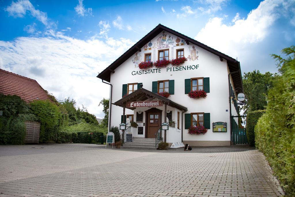 Landgasthof Pilsenhof Entenbraterei Hechendorf am Pilsensee Exteriér fotografie