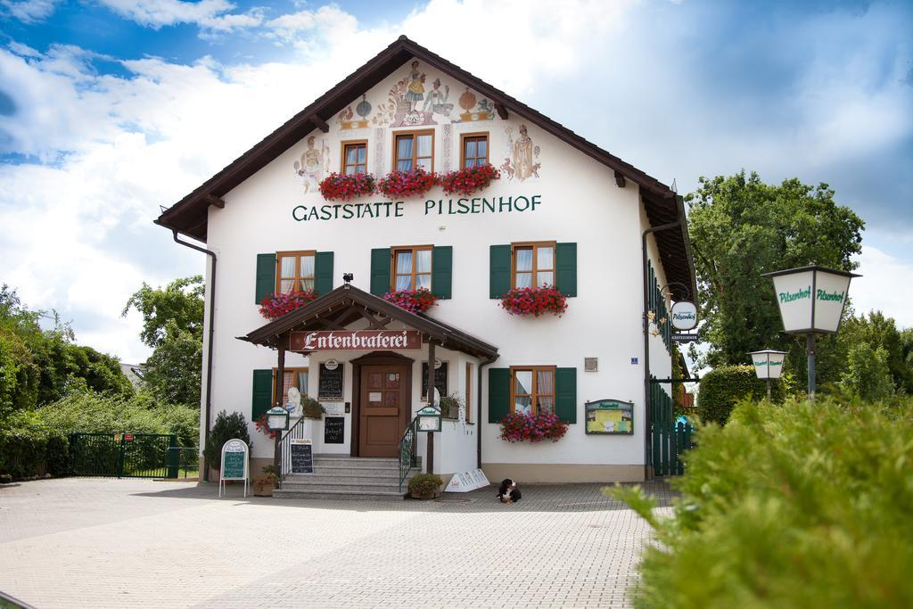 Landgasthof Pilsenhof Entenbraterei Hechendorf am Pilsensee Exteriér fotografie